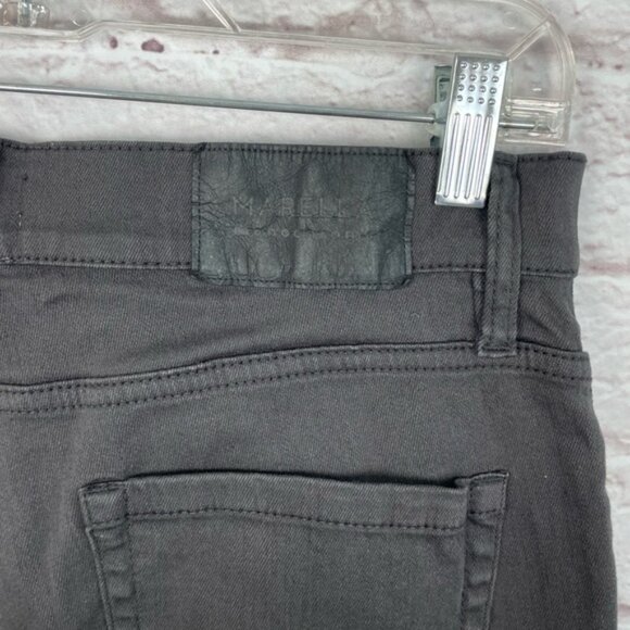 Marcella Monochrome Slate Gray Straight Leg Jeans Size 8 - Picture 5 of 5